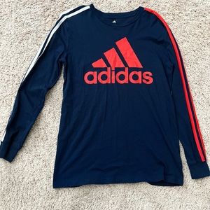 Boys Adidas long sleeve shirt size 14/16 large